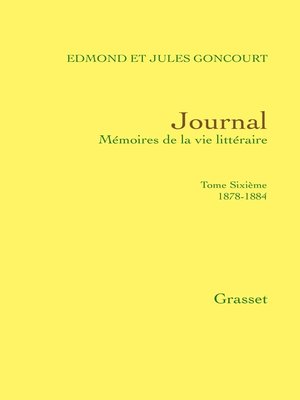 cover image of Journal, tome sixième
